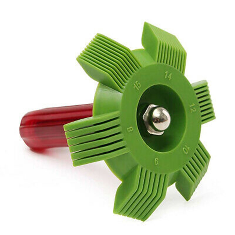 Universal Car A/C Radiator Condenser Fin Repair Comb Cooler Air Conditioner Straightener Cleaning Tools for Auto Cooling System: 01