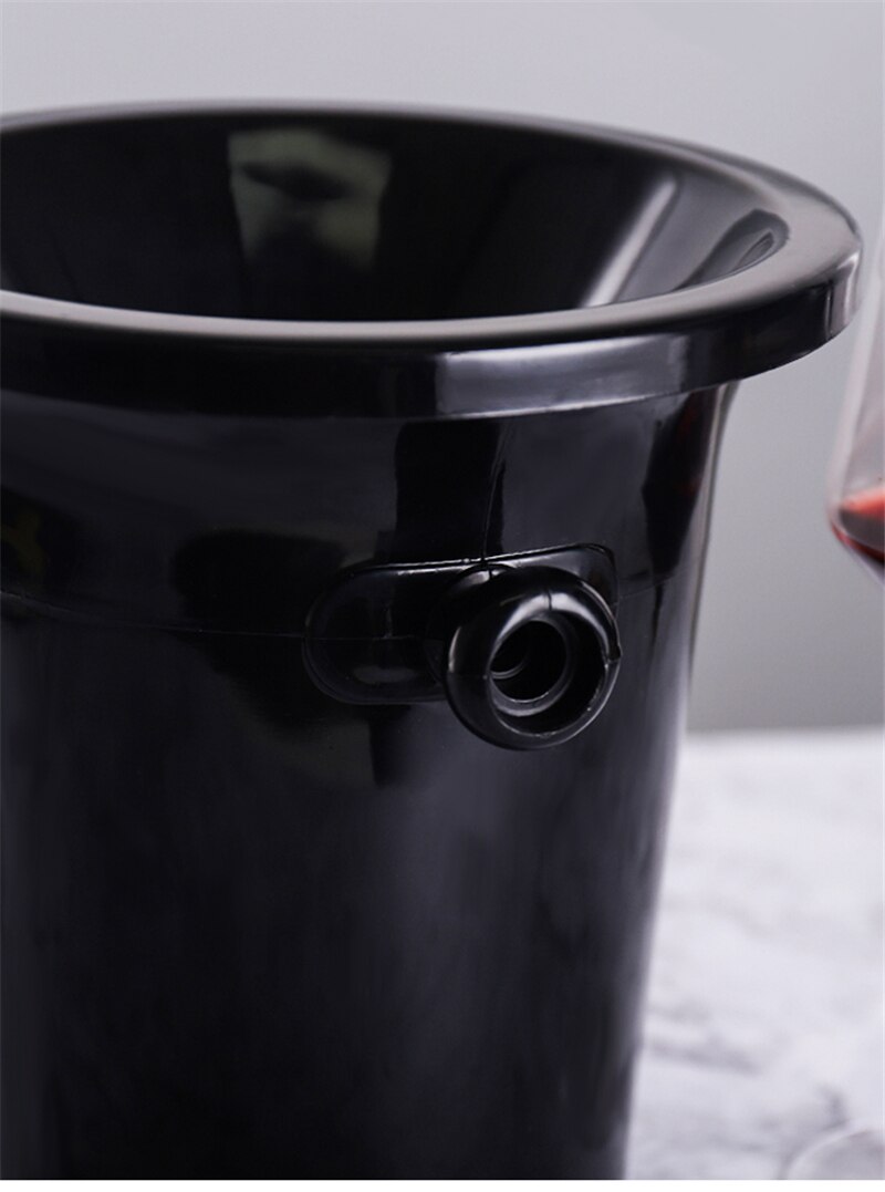 Plastic spitting barrel red wine barrel champagne barrel blind tasting barrel ice bucket ice grain black wine barrel cooler