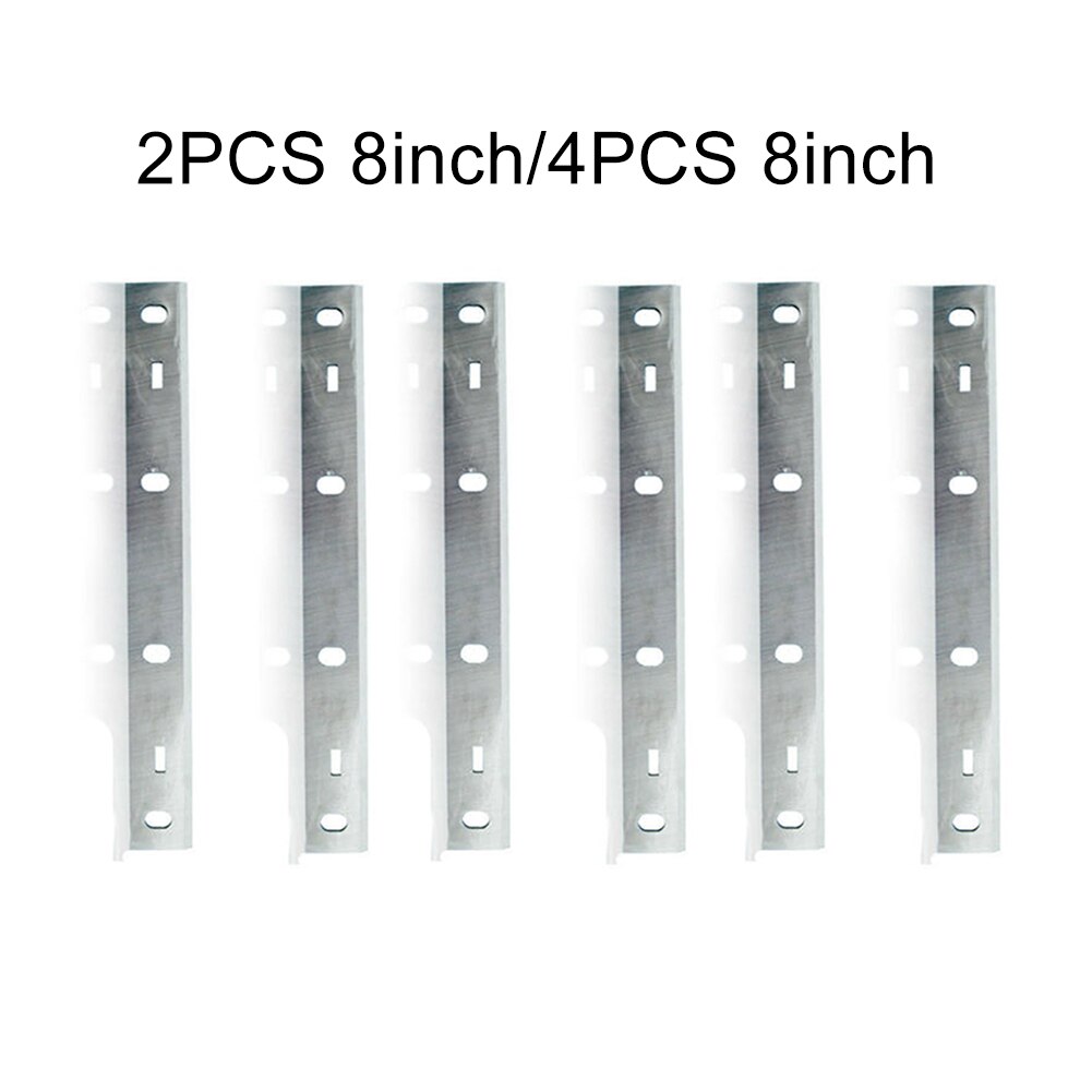 2/4 stk 8 tommer træhøvleblade til woodstar  pt85 hss kity  pt8500 scheppach  ht850 træbearbejdningsværktøjer dele 210 x 22 x 1.8mm