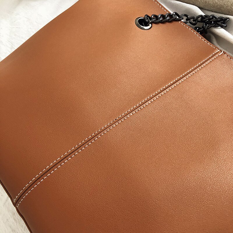 Grote tassen voor vrouwen, grote capaciteit, boodschappentas, zwarte leren schoudertas, casual dames shopper handtas