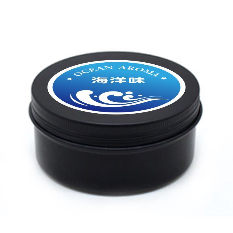 Ambientador de aire fresco para coche, hélice giratoria de piloto, salida de aire de coche, aromaterapia, esencia de pato, Perfume, accesorios para coche: Ocean  6 pieces