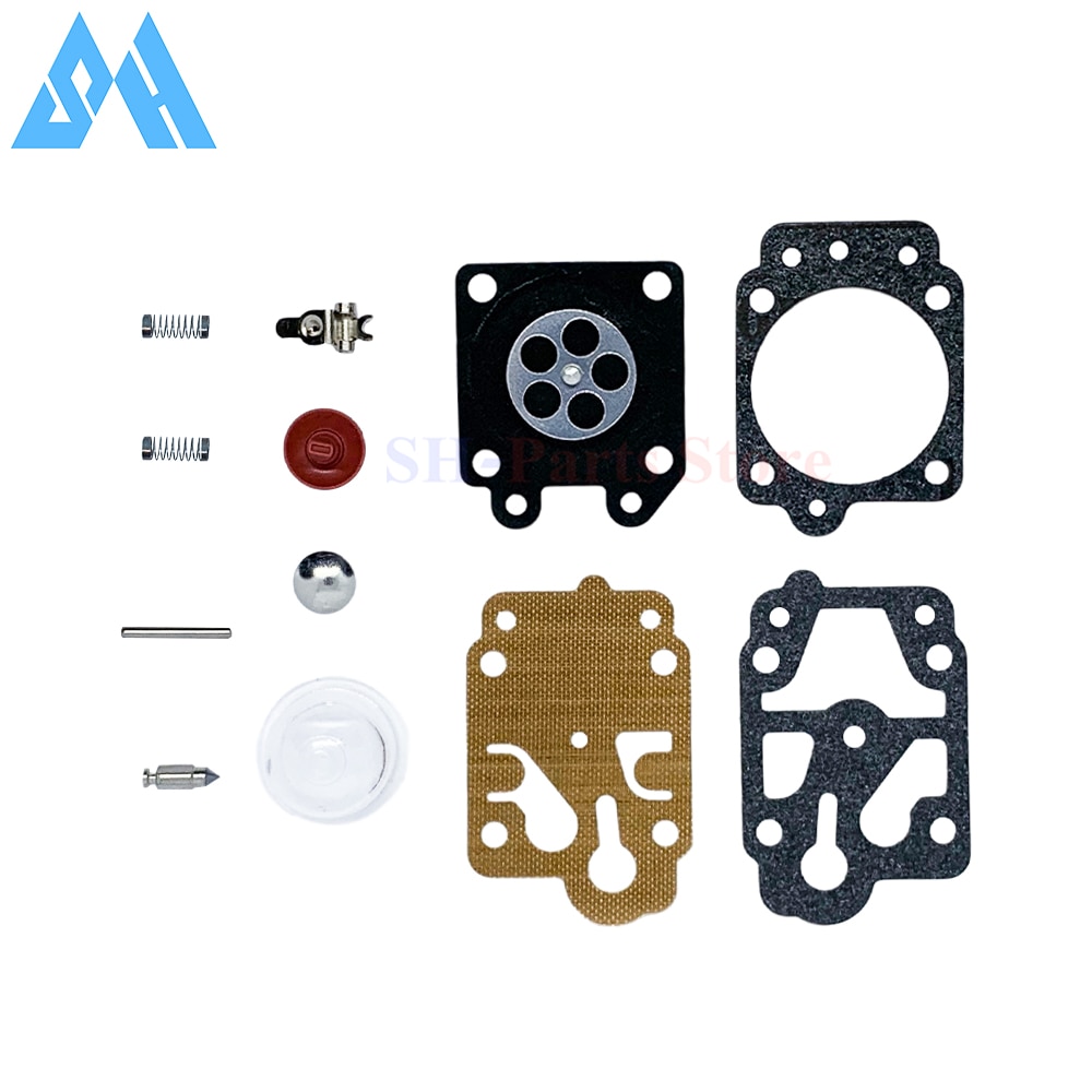 12pcs/set Carburetor Repair Kit Chainsaw Repair Kit For Carburetors 40-5 44F-5 34F Chainsaw Replacement Parts
