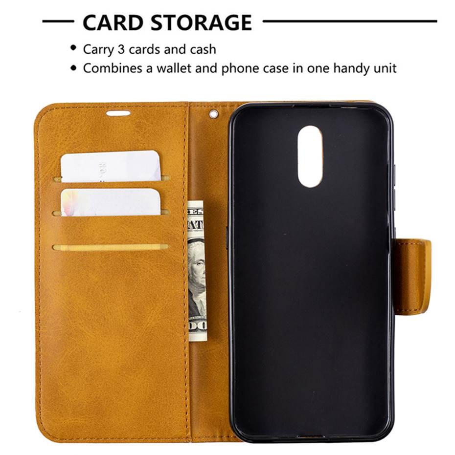 Luxury PU Leather Flip Case for Nokia 2.3 Wallet Phone Case for Nokia 2.3 Nokia2.3 Cover Coque