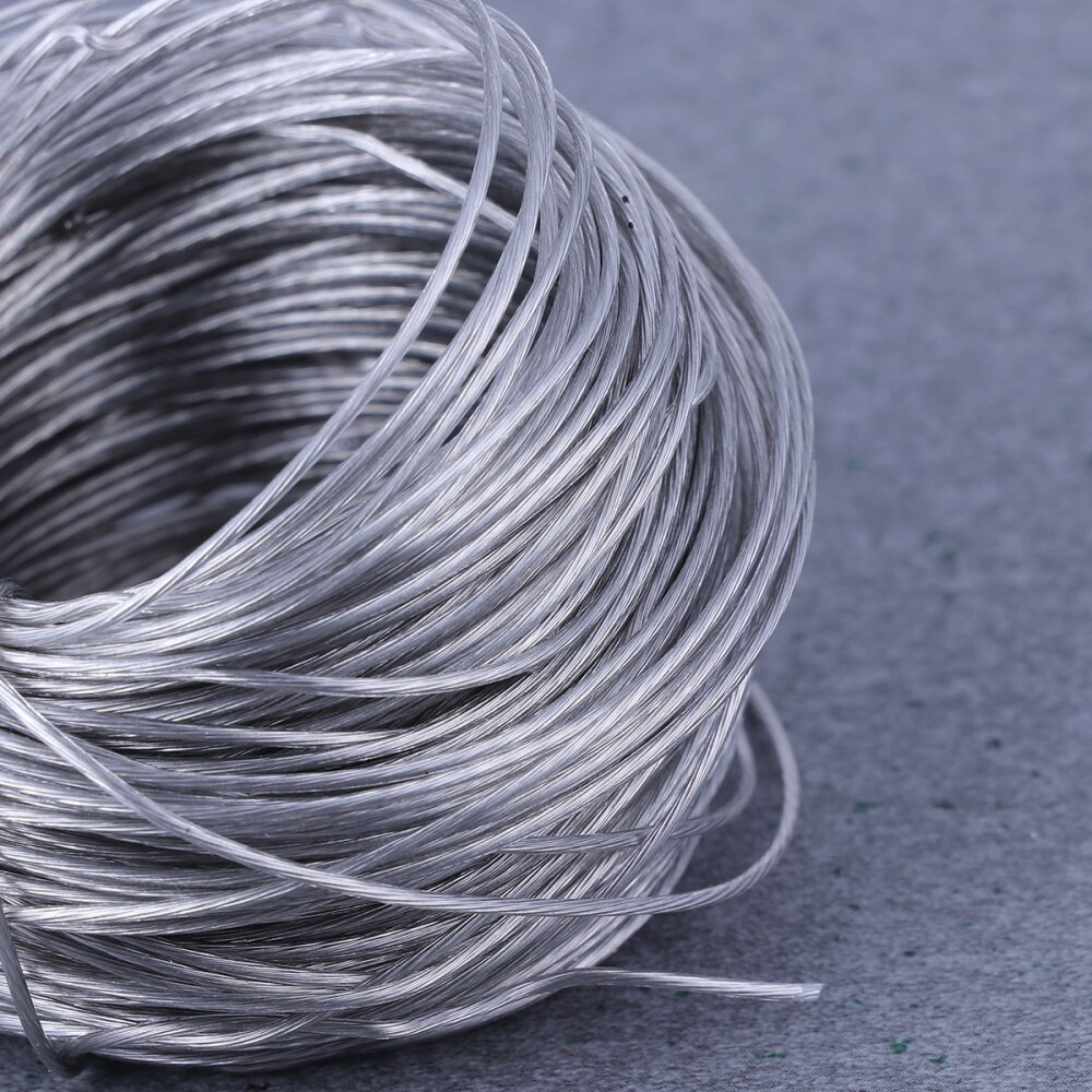 30.5M Rubberized Wire Rope and 20sets Photo Frame Hanging Hooks Kit Picture Hangers Picture Hanging Wire Set