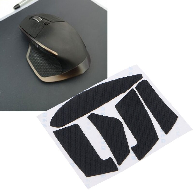 DIY Mouse Anti-Slip Elastics Refined Side Grips for logitech MX Master 2S Mouse Skin Sweat Resistant Pads Tape Resistant T5UA