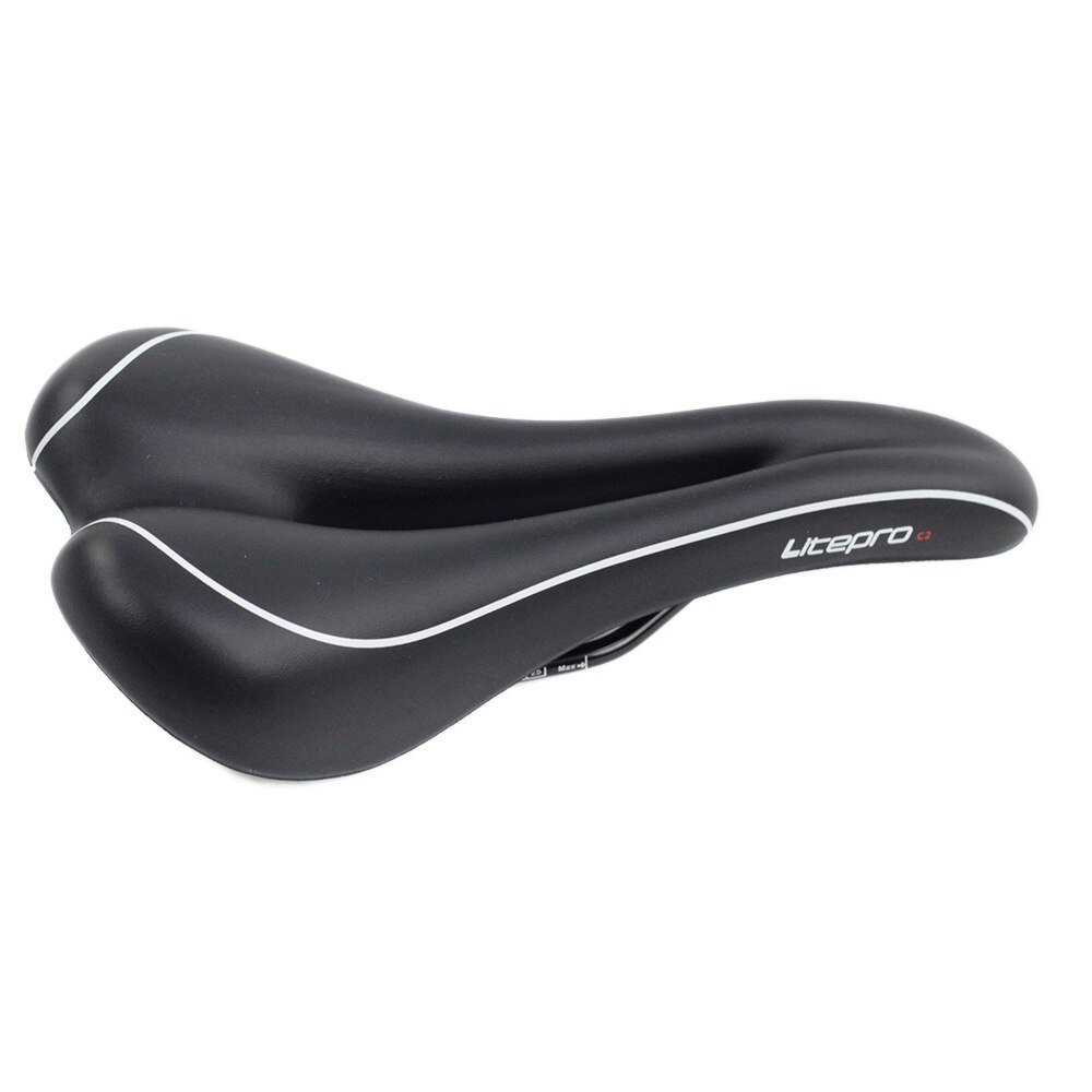 Fahrradsattel Silikon Breit - Rutschfester Sitz Mit Reflektorstreifen