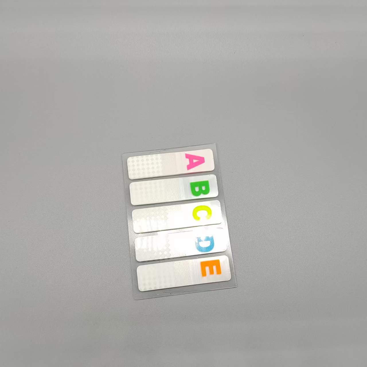 100 feuilles postées Transparent pense-bête cahier bloc-Notes clair Notes autocollantes Index onglets signet papeterie fournitures de bureau: Bleu