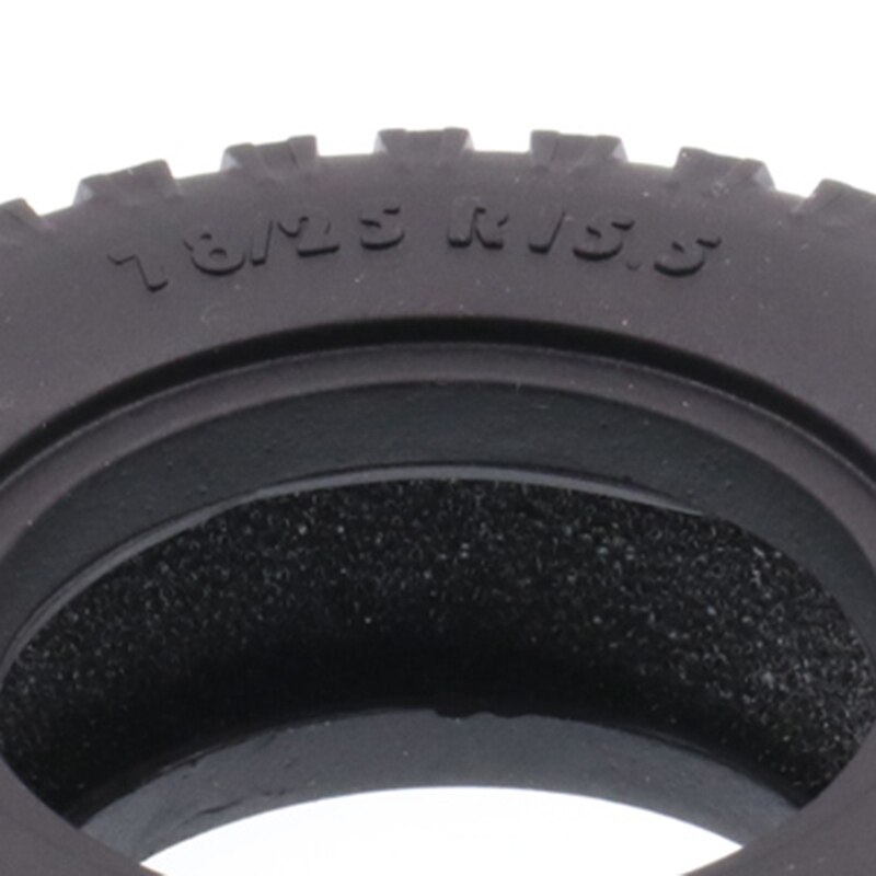 Pneus en caoutchouc pour voiture télécommandée, 1.55 pouces, 4 pièces, pour 1/14 Rm8 Baja RC