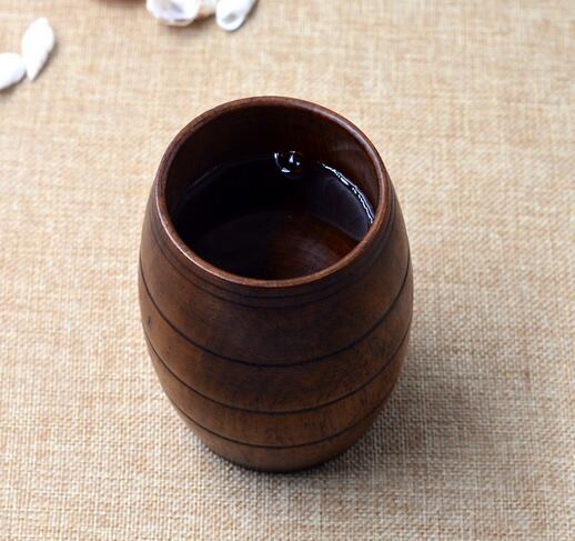 1 sztuk nowość kufel na piwo drewniane kufle robić piwa ekologiczne zastawa stołowa luksusowe wiadro robić piwa jadalnia kubki bar Drinkware 260ml