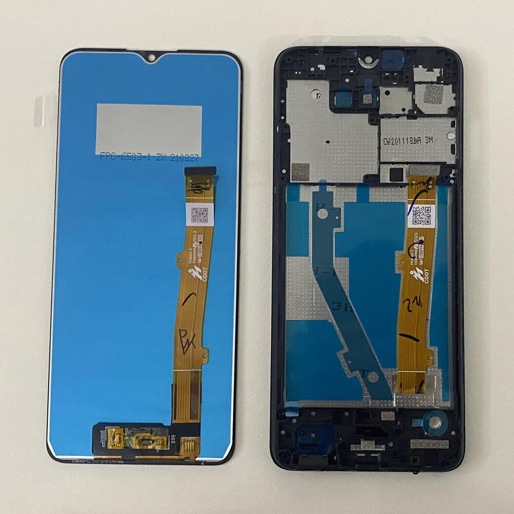 6.52 " für tcl 10 se lcd  t766h t766j t766u lcd-display + touchscreen-digitizer-baugruppe für tcl 10se t766 h_eea lcd-sensorrahmen