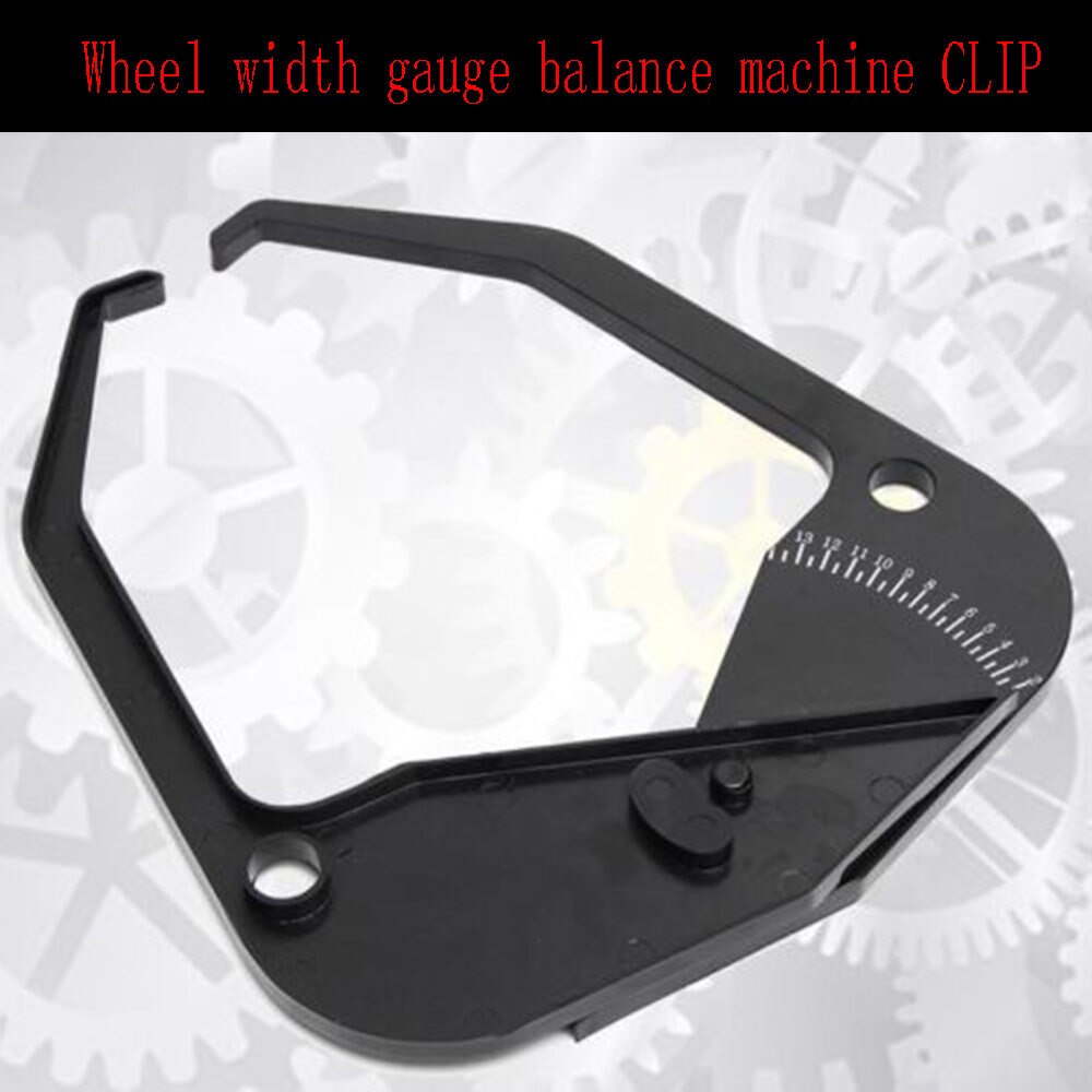 Black Coats Wheel Tire Balancer Caliper Tyre Rim Width Measurement Measure Tool Tire Wheel Balancing Machine Caliper