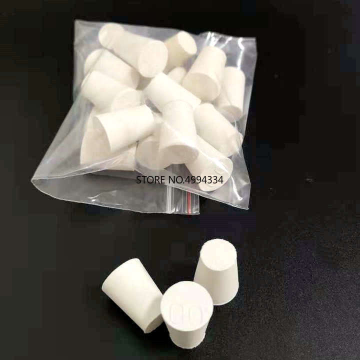 20pcs/lot 000#-4# Rubber stopper, erlenmeyer flask plug bottle stopper, test tube stopper