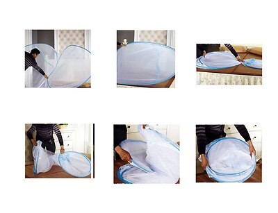 Foldable Automatic Installation Yurt Camping Mosquito Nets Yurt Prevent Insect Pop Up Tent Curtains for Beds Bedroom Decor