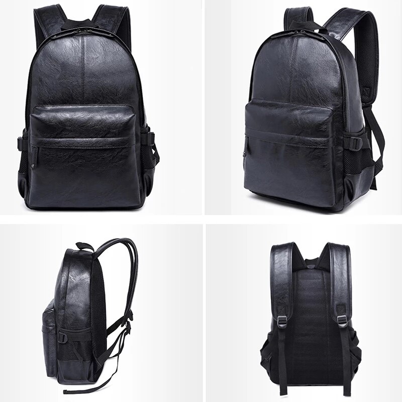 Men's Backpack Leather laptop School bag pack Backpack Men Backpack Men's Backpacks for Teenager Luxury