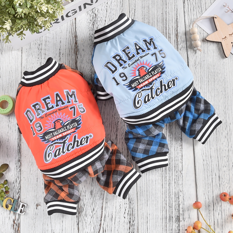 Calça xadrez para cachorro, fantasia macia para camisa de inverno, quatro pernas, roupa para gato de estimação, cachorros pequenos, acessórios para pets