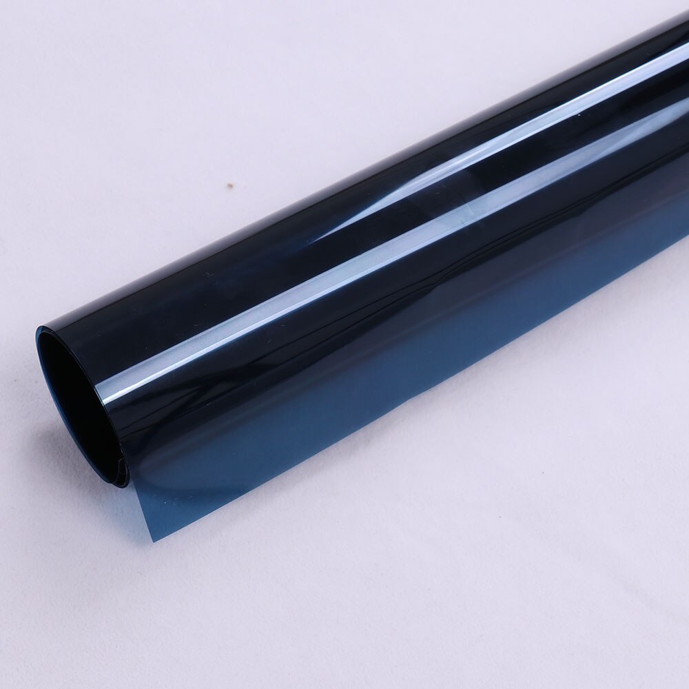 Dark Blue Window Tint Solar Tint Film 99%UV Proof Window Film Self Adhesive Sticker for Building Window Glass Length: 152cm(60")