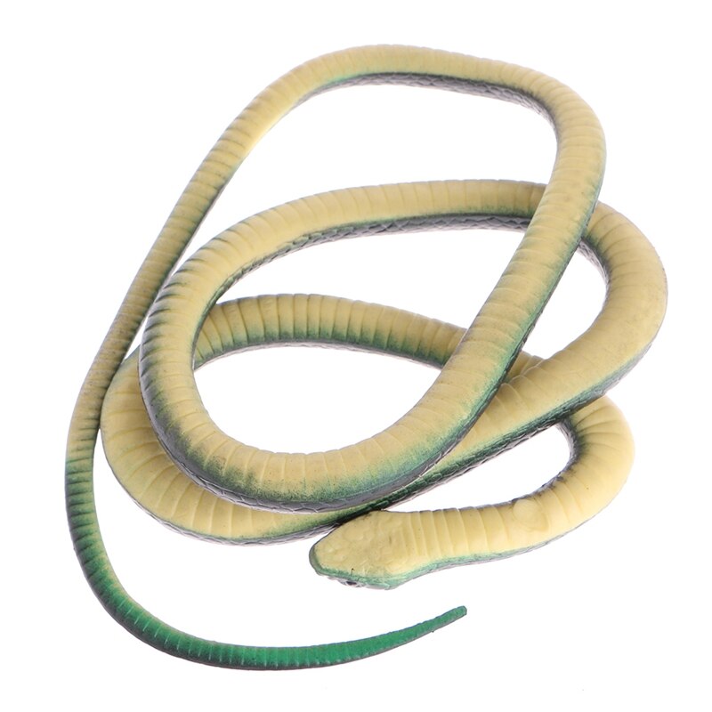 1Pc 130Cm Echte Rubber Speelgoed Nep Slang Magie Speelgoed