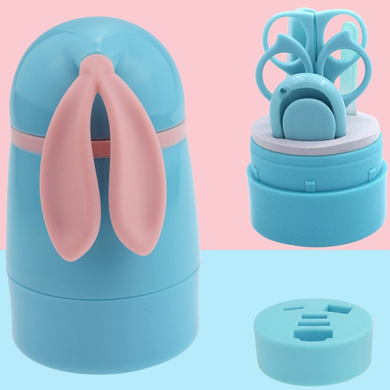 AAG 5 pièces/ensemble bébé ongles manucure soins ensemble tondeuse -né Anti-viande ongles ciseaux tondeuses enfant soins de santé Kits de sécurité 10