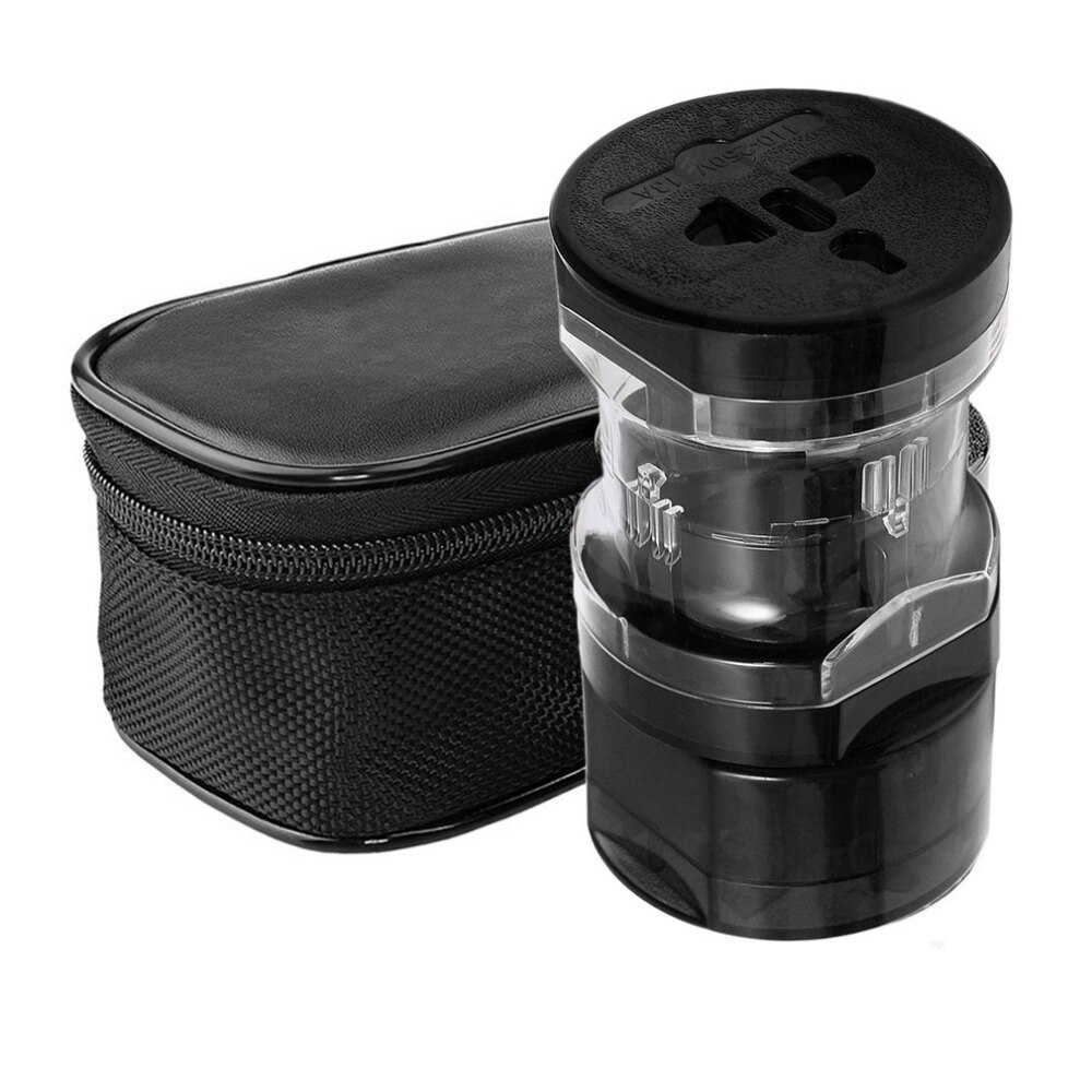 Universal Travel Adapter US/AU/UK/EU Plug Worldwide Charger Power Wall Conversion Socket Electric Converter White/Black