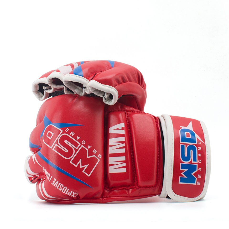 Profesjons mma hansker sparring slag ultimat votter sanda slåss trening sandsekk utstyr par til voksne menn