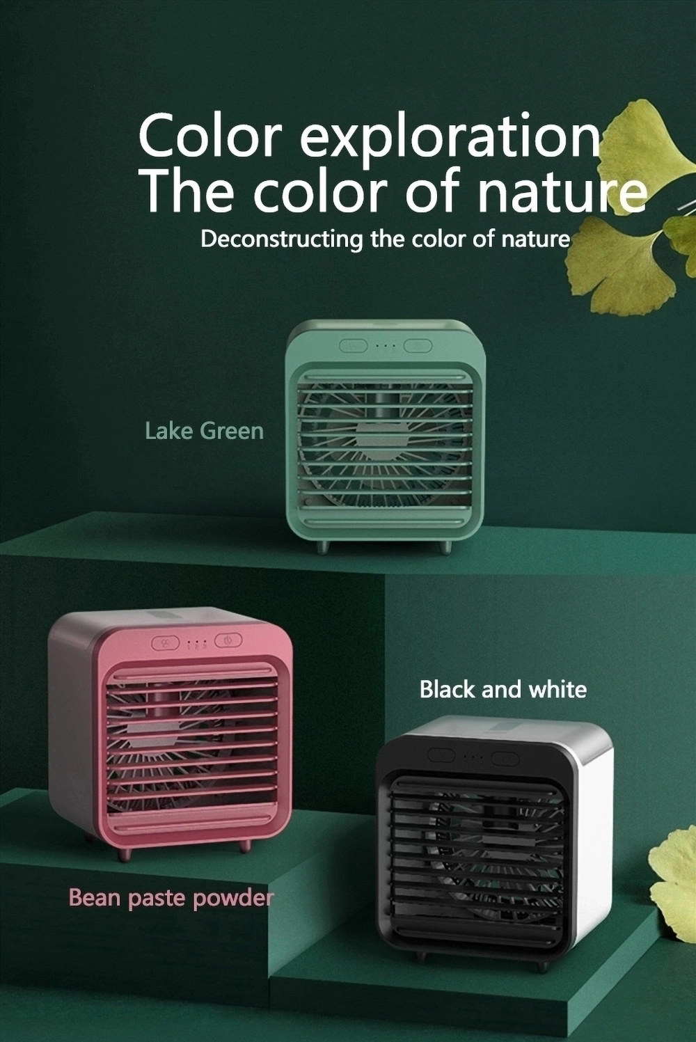 Draagbare Usb Mini Oplaadbare Watergekoelde Airconditioner Desktop Cooler Fan