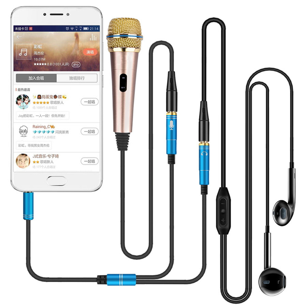 Câble séparateur Audio 2 en 1 3.5mm pour prise d'ordinateur 3.5mm 1 mâle à 2 femelle, séparateur en Y, câble AUX, adaptateur séparateur de casque