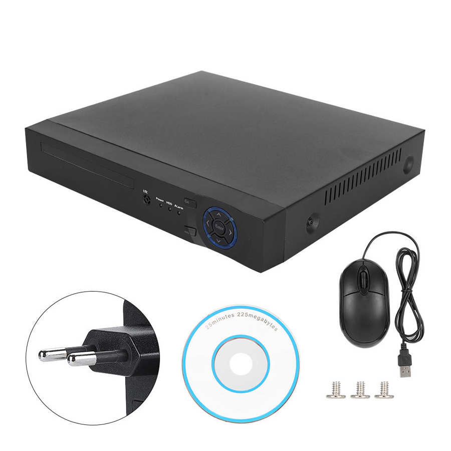 8CH Channel 4MP CCTV NVR Video Recorder H 265 VGA for: European regulations