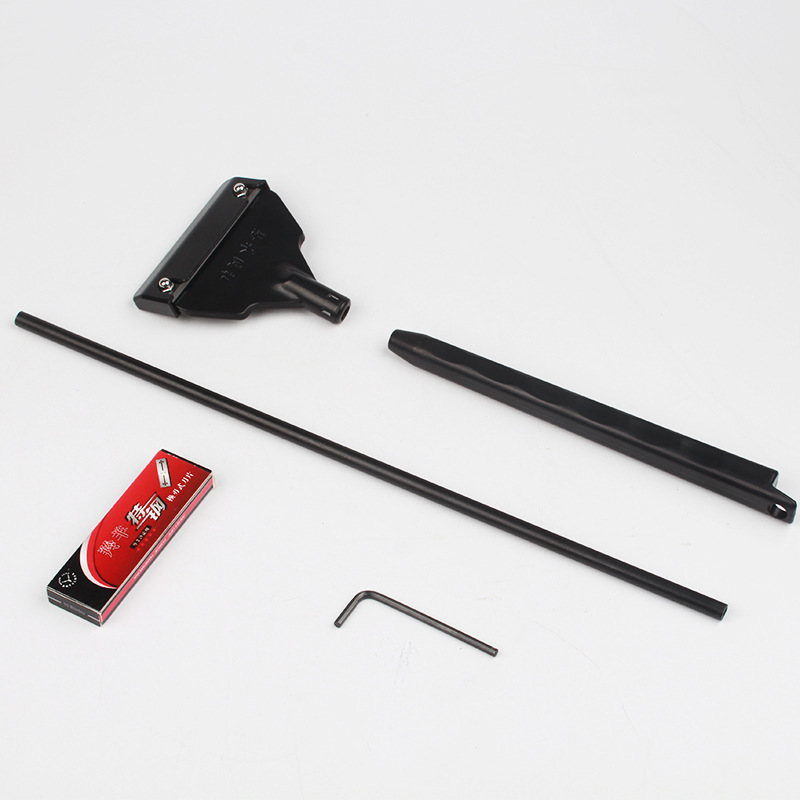 Fish Tank Scraper Flat Sand Shovel Grass Tank Scraper Algae Removal Green Spot Algae Sea Tank Plastic Scraper