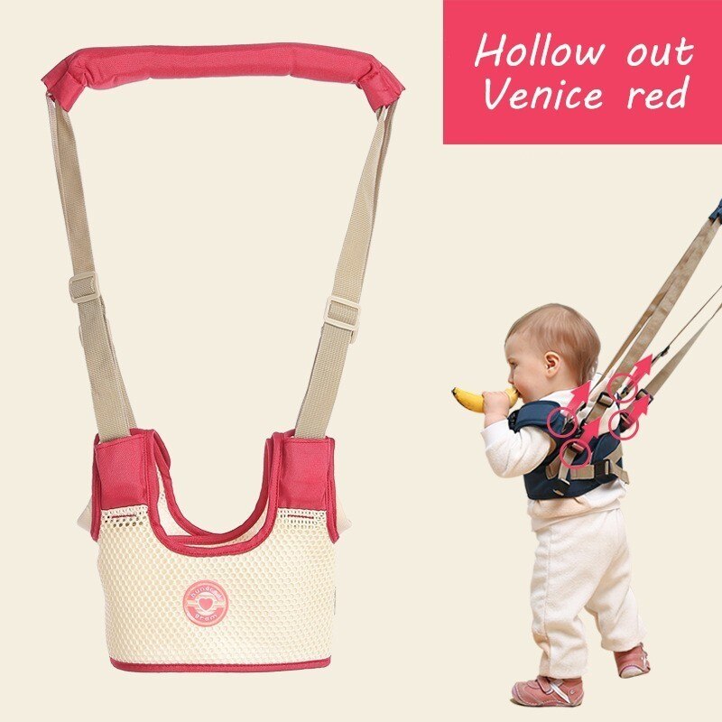 Baby walker toddler sele assistent ryggsäck bälte koppel för barn barn lär sig gå barnsäkerhetstyglar: Urholka b