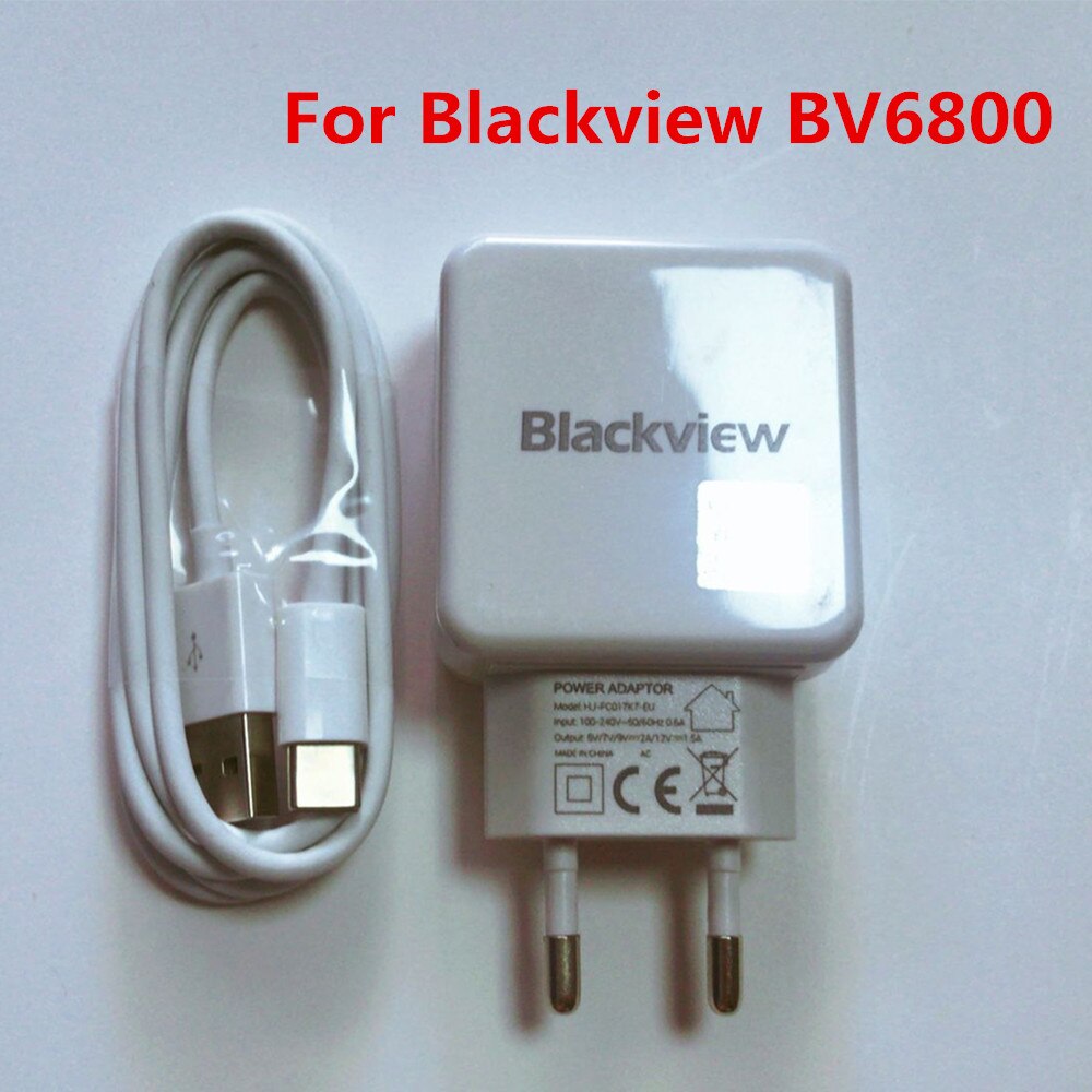 Original pour Blackview BV6800 PRO adaptateur USB chargeur de voyage prise ue adaptateur d'alimentation à découpage pour Blackview BV9600