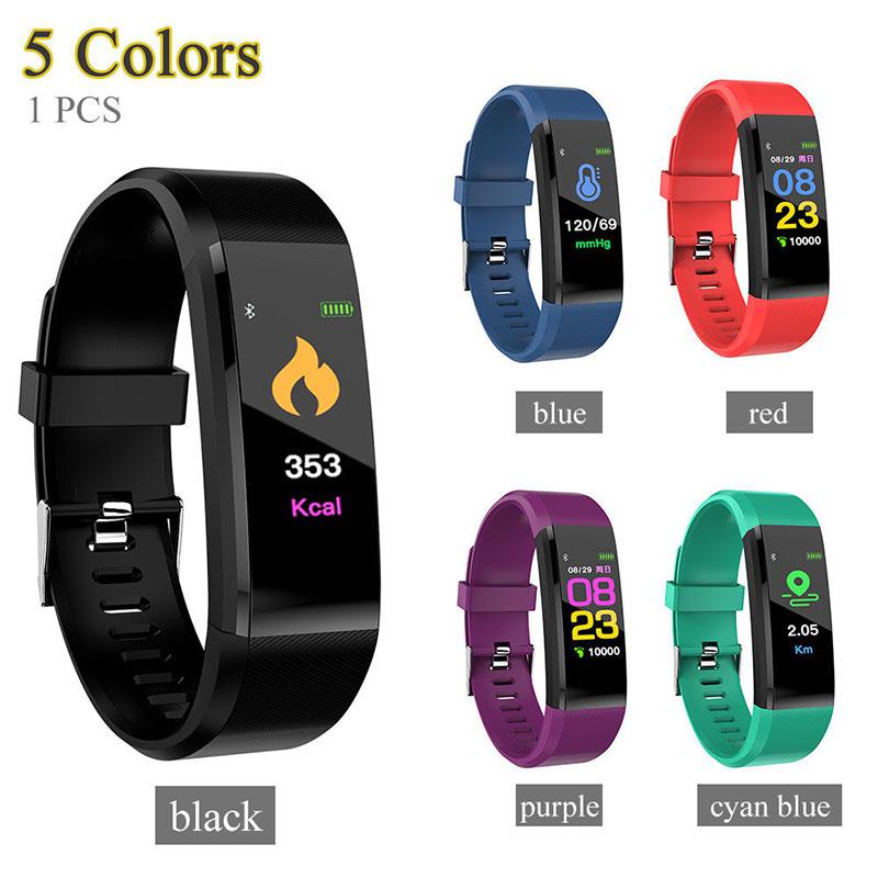 Lintimes lovers dames heren bluetooth smartwatch hartslagmeter bloeddrukmeter fitness tracker armband