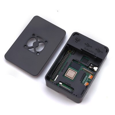 Videogameconsolebehuizing raspberry  pi 2 generatie 3 generatie 4 generatie raspberry  pi 2b 3b 3b+ 4b behuizing kan ventilator installeren