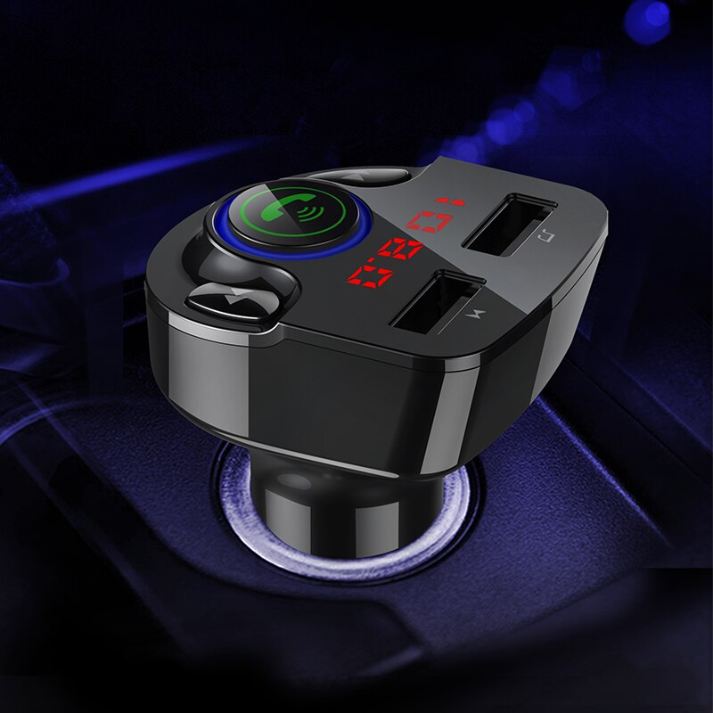 Bluetooth FM Transmitter Car Mp3 Player Wireless FM Modulator Handsfree Bluetooth Car Kit Support TF Card