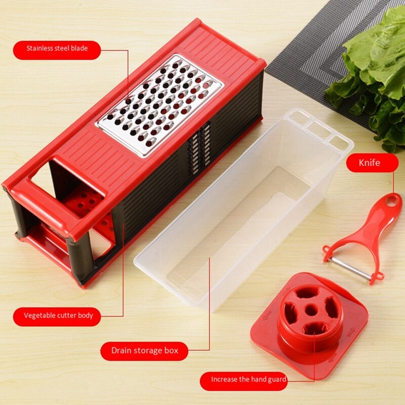 Groente Fruit Cutter Handleiding Aardappel Slicer Rvs Blade Ui Rasp Slicer Keuken Gadgets Tool