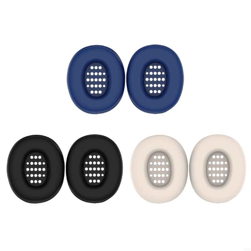 N3UC Silicone Earpad Ear Cushions Covers for TUNE 770NC Headphones Comfortable Protections Ear Pad Covers
