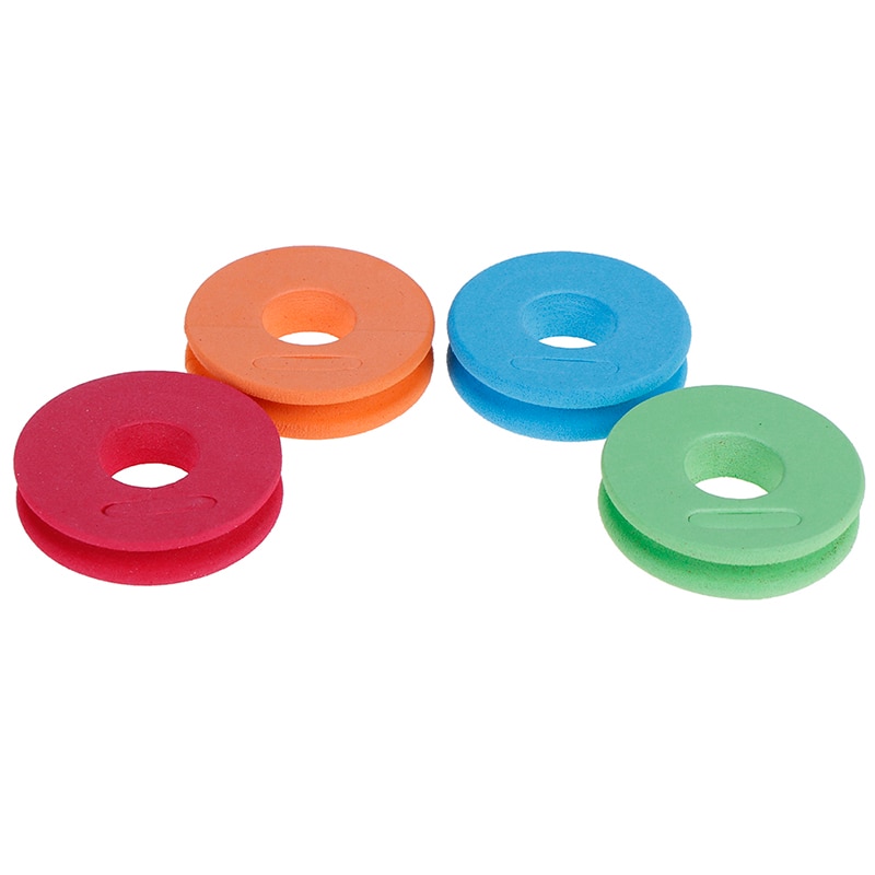 20 pièces EVA mousse bobines ligne de pêche enrouleur crochet conseil bobine enroulement carpe leurre Trace fil Leader supports boîte de matériel