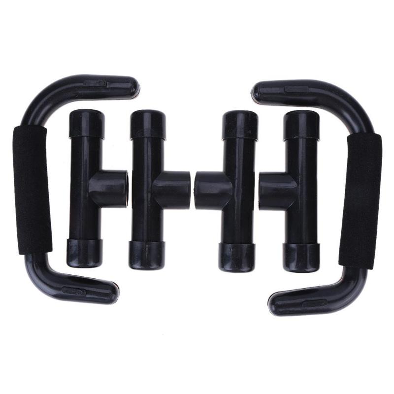 1 par Push Up soporte de barra Pushup Board ejercicio entrenamiento pecho barra esponja ejercitador con sujeción para las manos equipos de Fitness