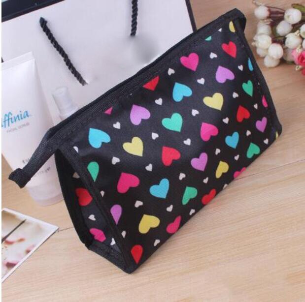 Knoedel Make-Up Tas Luipaard Dot Hart Cosmetische Tas Toevallige Multifunctionele Cosmetische Make-Up Pouch Toilettas Opslag Handtas: 5