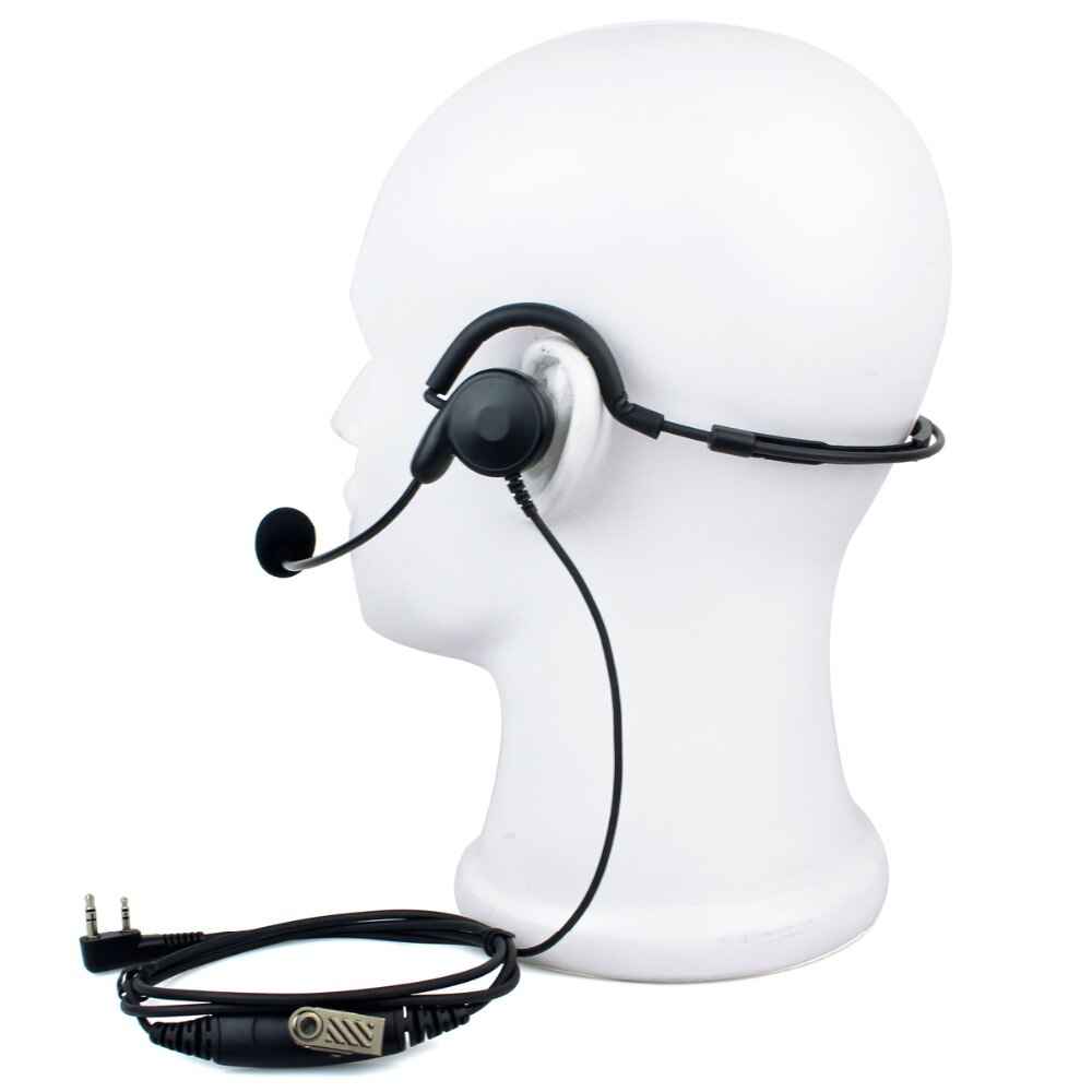 Mikrofon hovedtelefon ørestykket ptt headset til kenwood baofeng uv -5r 777 888s motorola  gp88 gp300 gp308 cls 1450 t6200 t5600 mh370