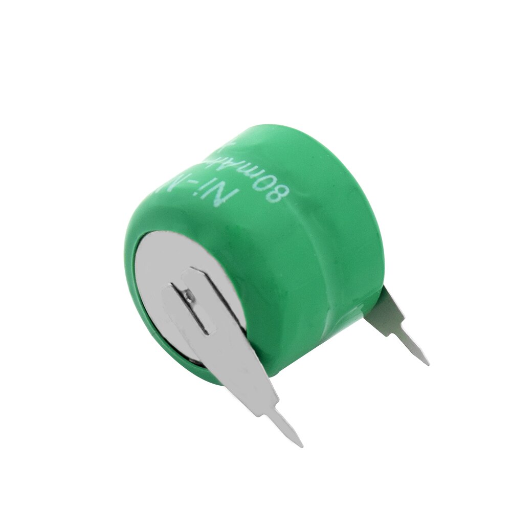 1/2/4/6/8/10Pcs 2,4 V 80H 80mAh Ni-Mh Nimh taste Batterie Pack Münze Zelle Ersatz Batterien Wiederaufladbare 80H Münze Batterien