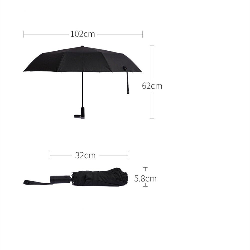 Xiaomi Mijia WD1 Automatische regenachtige paraplu Zonnige regenachtige zomer Aluminium Winddicht Waterdicht UV Parasol Zonnescherm Man Vrouw