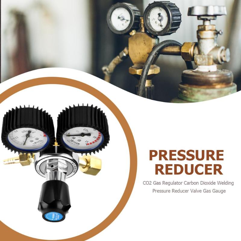 CO2 Gas Regulator Carbon Dioxide Welding Pressure Reducer Valve Gas Gauge Pressure Regulators