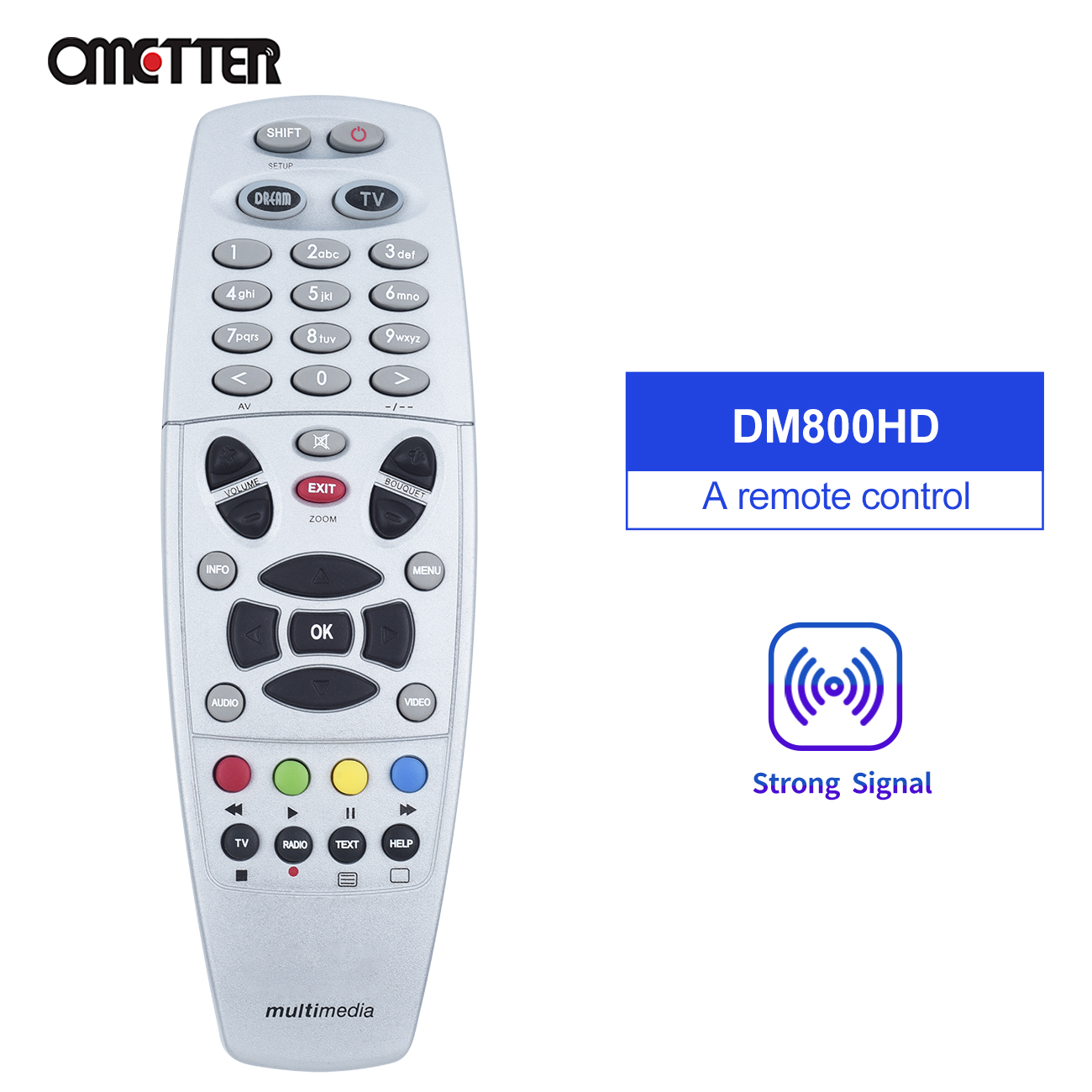 For DREAMBOX Remote Control with Learn Function DM800 DM800HD DM800SE DM500HD DM8000 HD SUNRAY SR4 V1 V2: Default Title