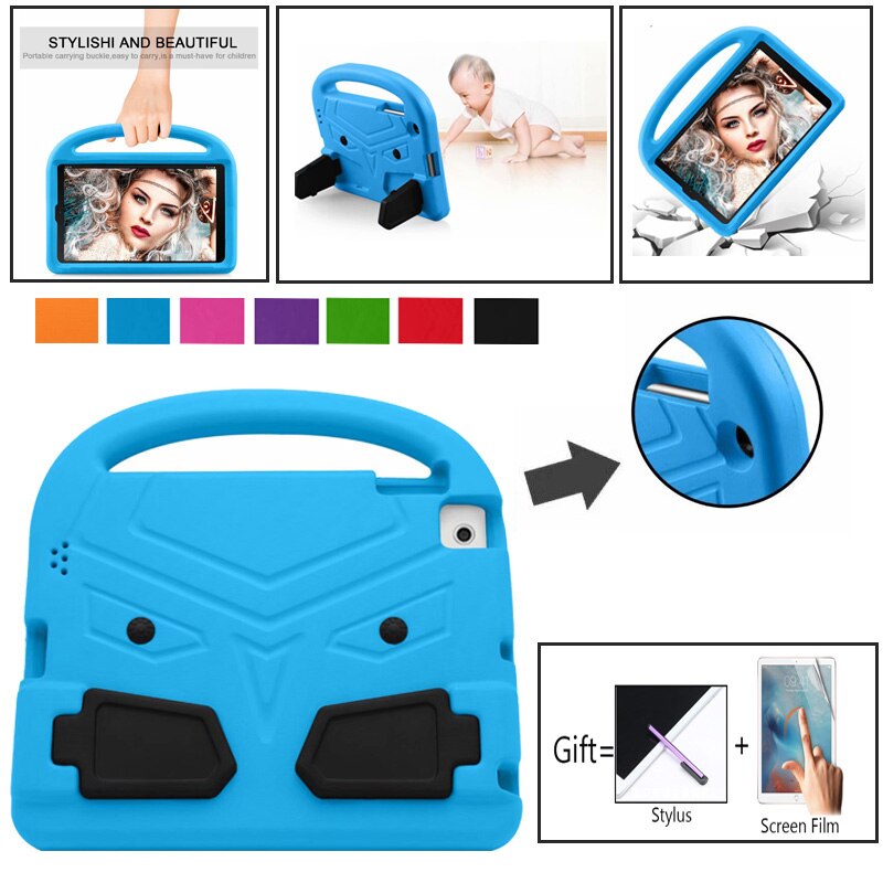 Morbida Antiurto Caso Bambini Del Silicone di Protezione Della Copertura per Samsung Tab UN 10.1 pollici 2019 SM-T515 T510 T515 Bambini Eva Tablet shell