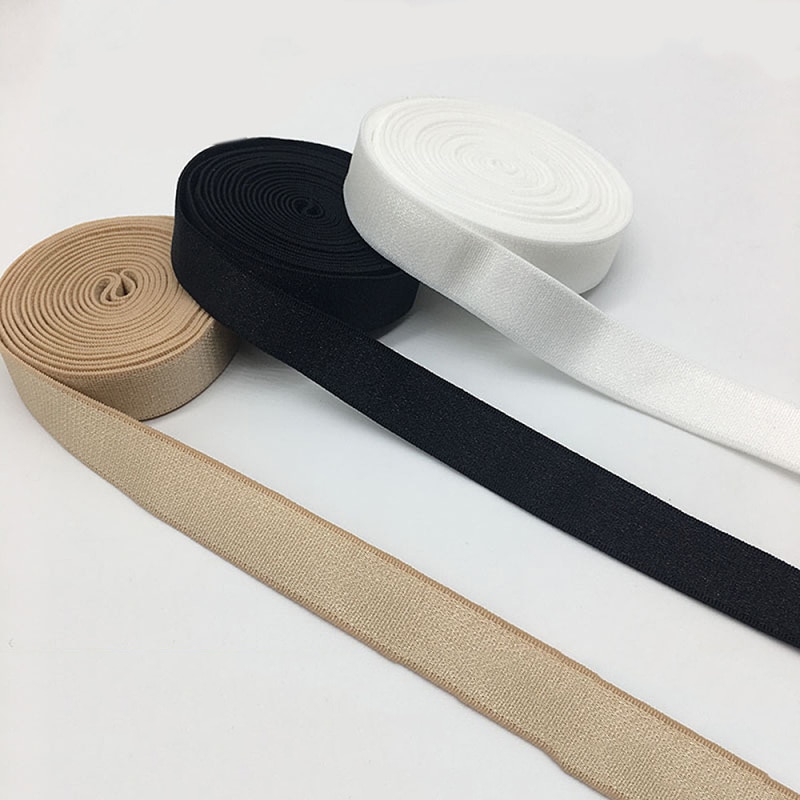 5 yards skulderstropper bh-stropper tilbehør håndlavet gør-det-selv-håndværk quiltning tøj bukser elastik forsyninger