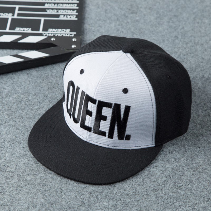 Flat Brim Embroidered Adjustable Cotton Hats Headwear Outdoor Sportswear: Red