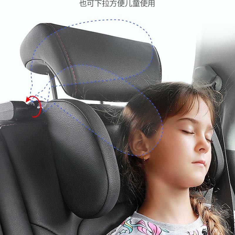 Car sleep headrest neck pillow accessories for Porsche Cayenne Macan Macan S Panamera Cayman Carrera Porsche911 918 Boxster