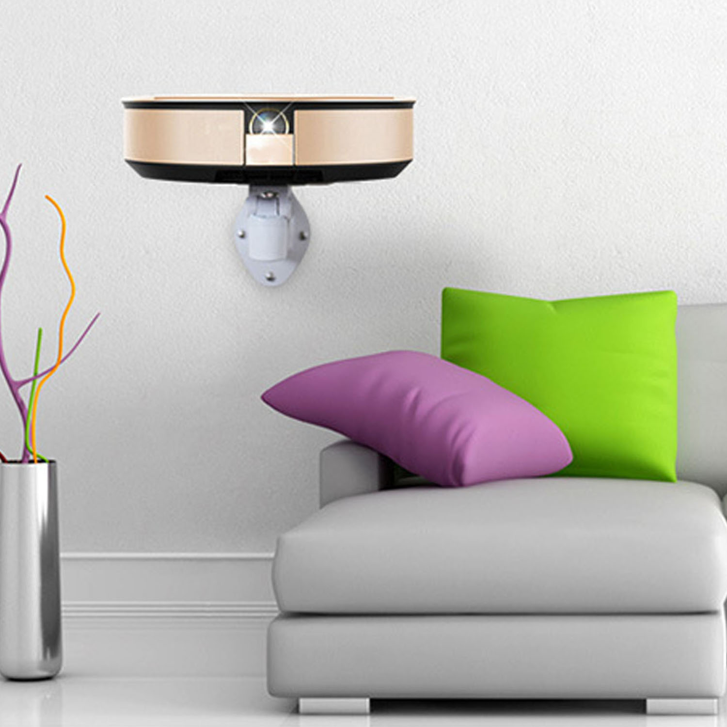 Besegad Adjustable Projector Wall Ceiling Mount Bracket Holder for CCTV DVR Mini Monitor Camera Projector Proyector Hanger Stand