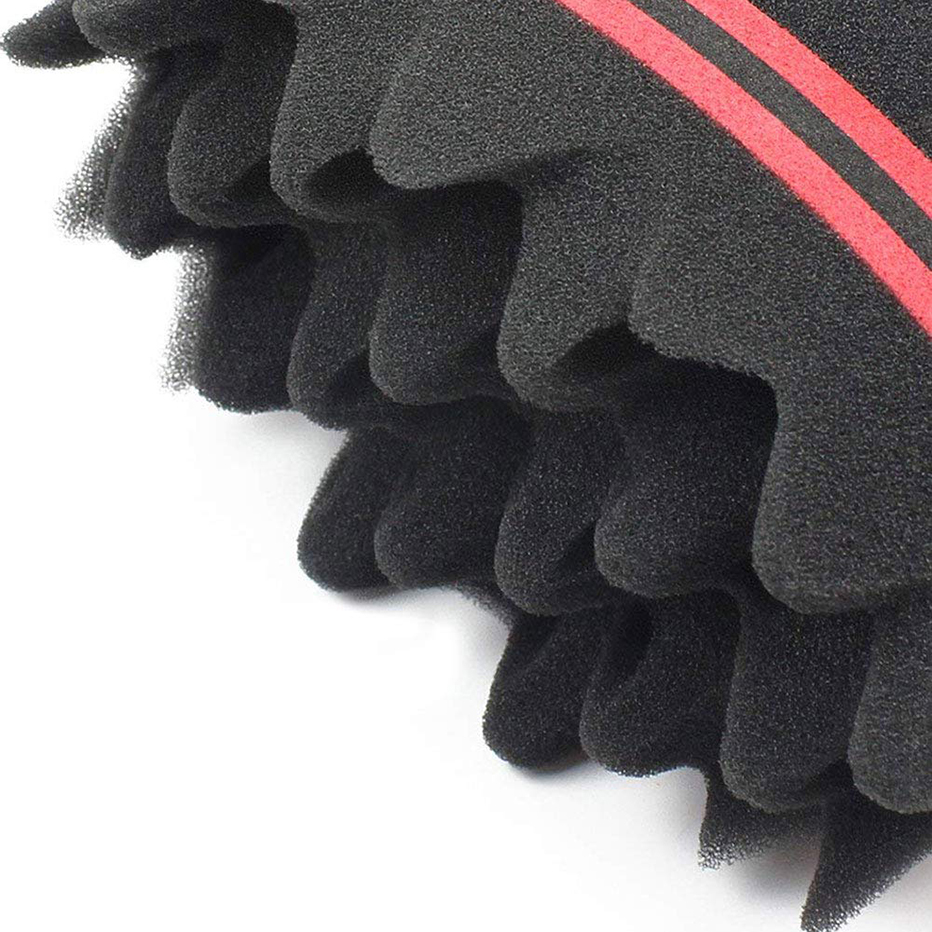 Esponja mágica de fazer cabelo, esponja de dois lados em formato de esponja, trança, torção, estilização de cabelo homens