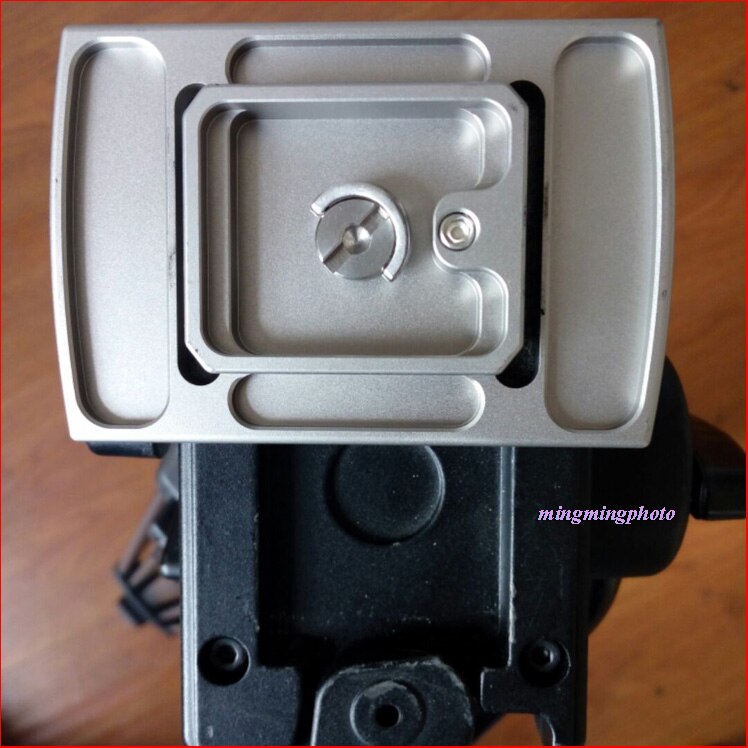 Tornillo de montaje para trípode de 1/4 pulgadas, monopié de placa de liberación rápida para cámara DSLR Libec, TH-650DV, TH-650, VD-2200 y NTP-650, QVD-2000